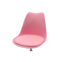 Silla de Oficina Ergonómica en Color Rosa - 93-80x57x48 cm, Comodidad y Estilo Moderno para Trabajo y Estudio.